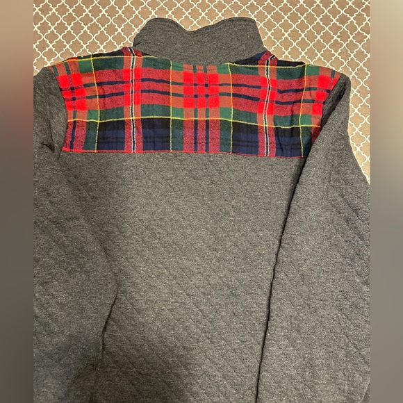 Like new - Legendary Whitetails 3/4 Snap Quilted Top in grey - Picture 6 of 6